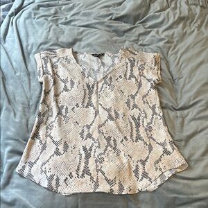 Express Snake Print Women's Top